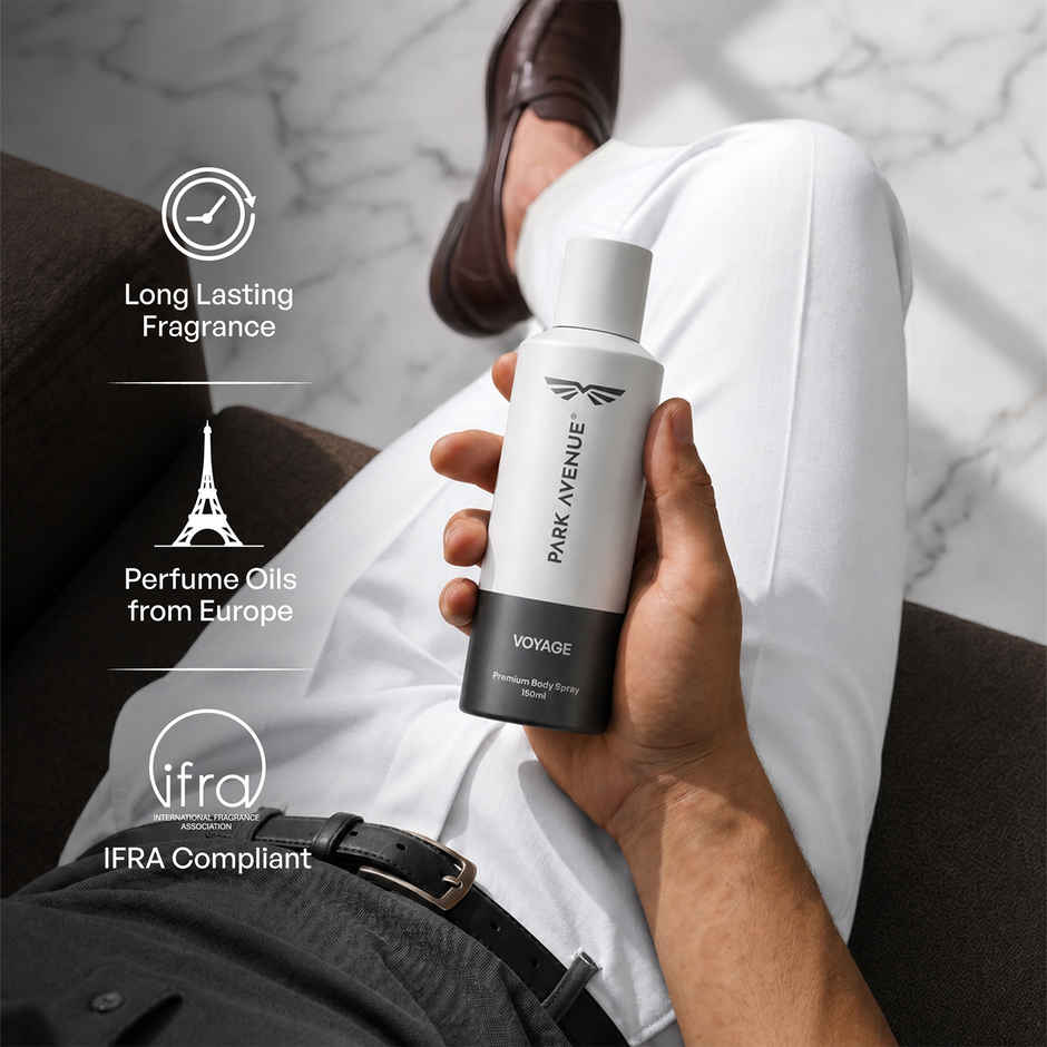 Park Avenue Voyage Deodorant Spray for men