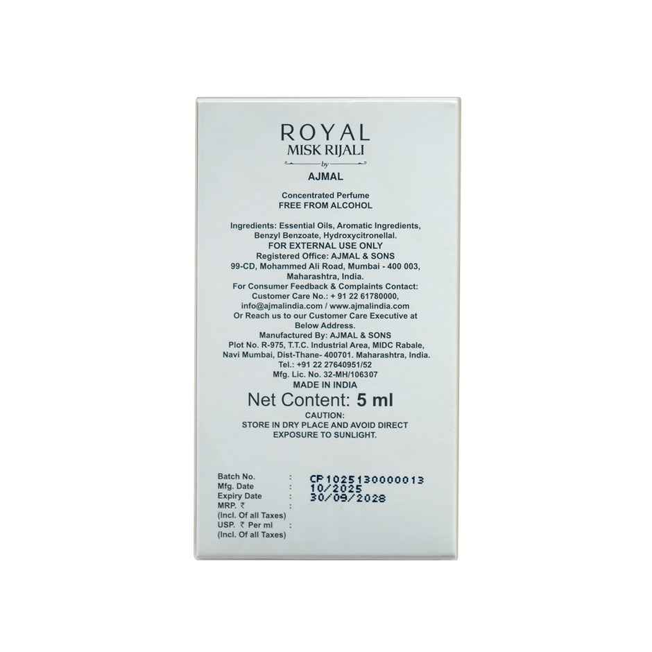 Ajmal Royal Misk Rijali Concentrated
