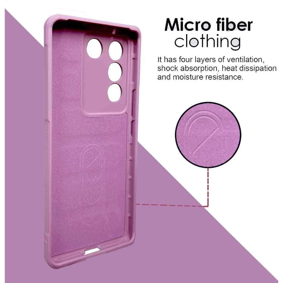 Artistque Case For Vivo V27 / V27 Pro 5g Back Case Cover - Liquid Stripe Cover Silicone