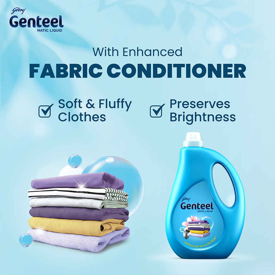Godrej Genteel Matic Top Load Detergent Liquid