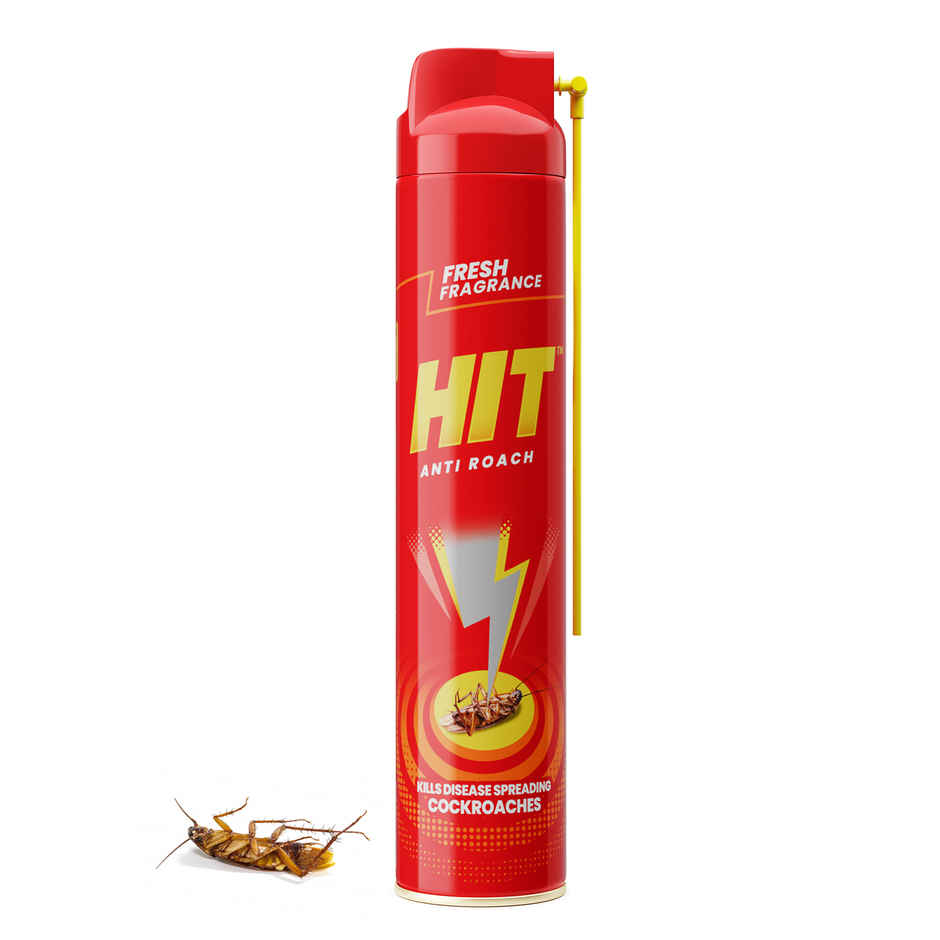 Hit Crawling Cockroach Killer Spray with Deep-Reach Nozzle