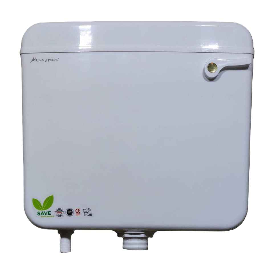 Clayplus Cistern Complete Set Side Handle Flush Tank