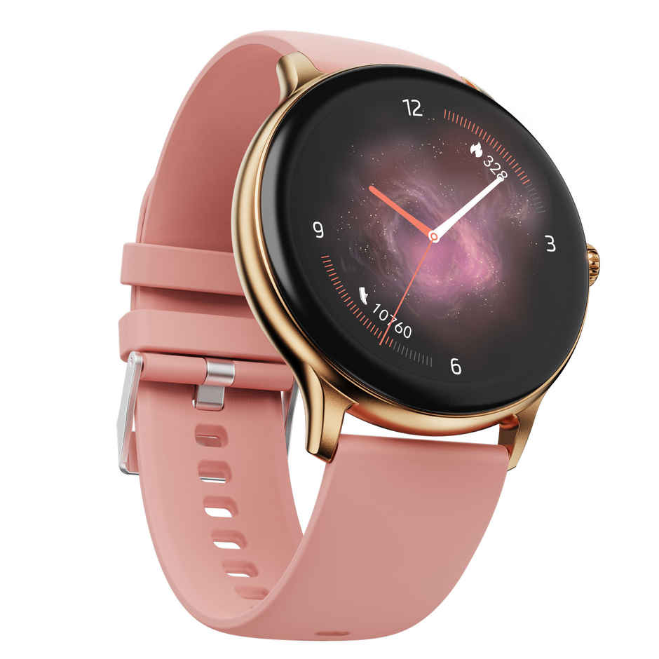 Fire Boltt Orbix 1.39 TFT BT Calling Smart Watch | Gold Pink