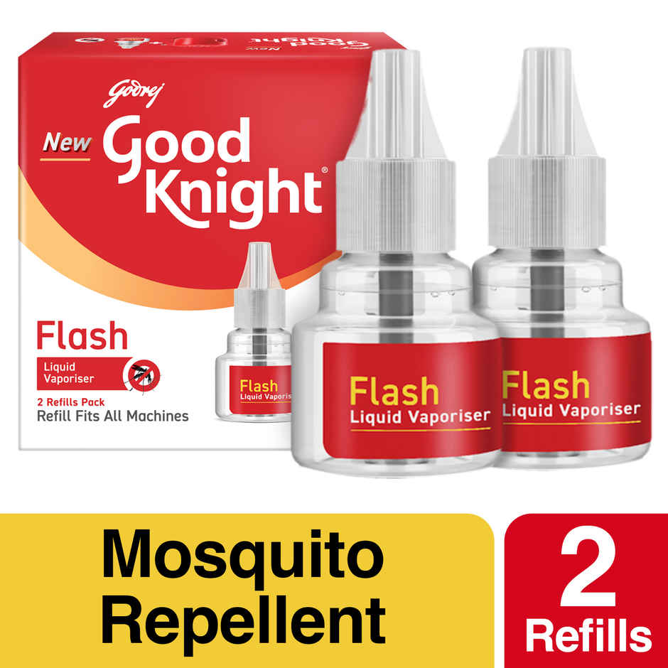 Good Knight Gold Flash Liquid Vapourizer, Mosquito Repellent Refill ( Pack Of 4)(180ml) & Good Knight Gold Flash Liquid Vapourizer, Mosquito Repellent Refill ( Pack Of 2)(90ml) Combo