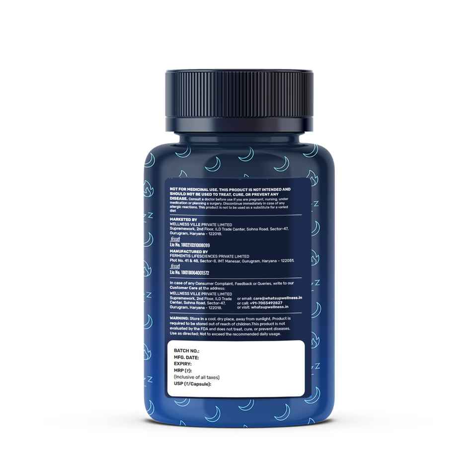 Whats Up Wellness Night Burner Capsules | Weight Loss Fat Burner