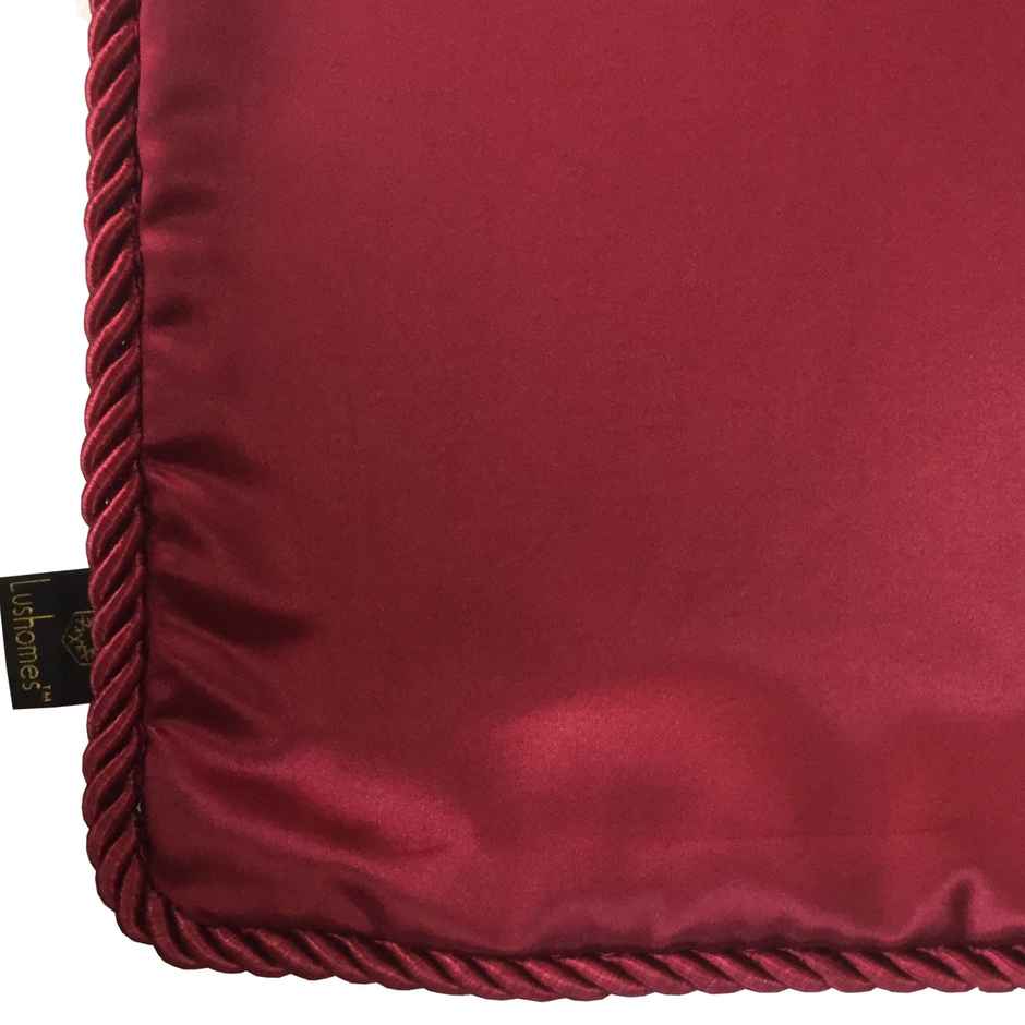 Lushomes Silk Cushion Covers - Purple | Boho Style | 16 x 16 inch