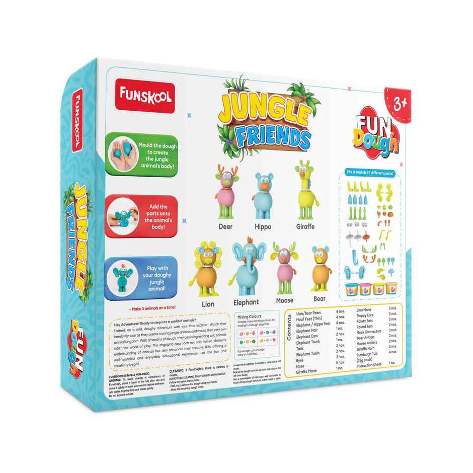 Funskool Fundough Jungle Friends 1733000