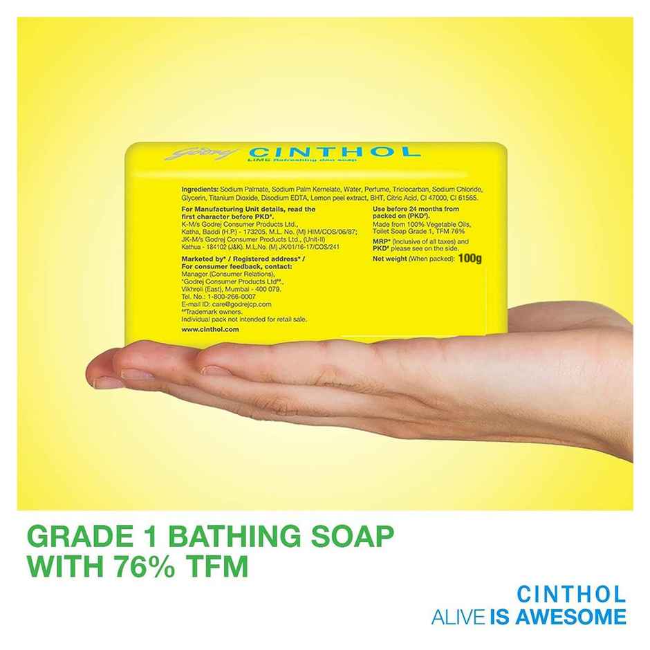 Cinthol Lime Bath Soap