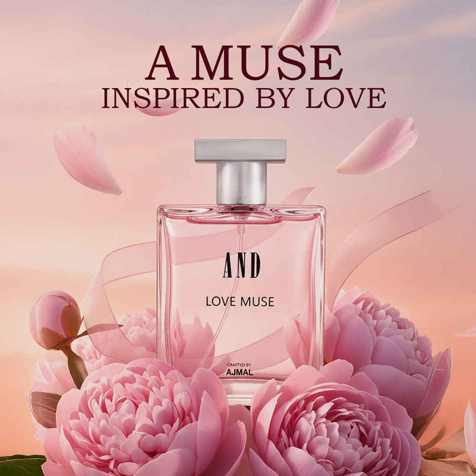 Ajmal Love Muse Eau De Perfume | Long Lasting Scent Spray Gift For Women