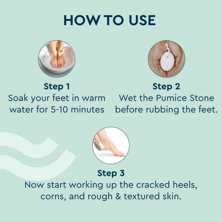 GUBB Glass Powder Pumice Stone | White