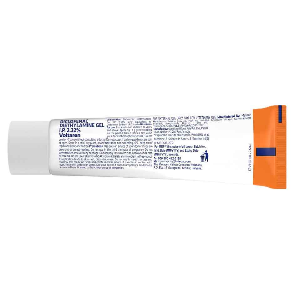 Voltaren Pain Relief Gel for Chronic Joint Pain, Muscle Pain, Strains & Sprains