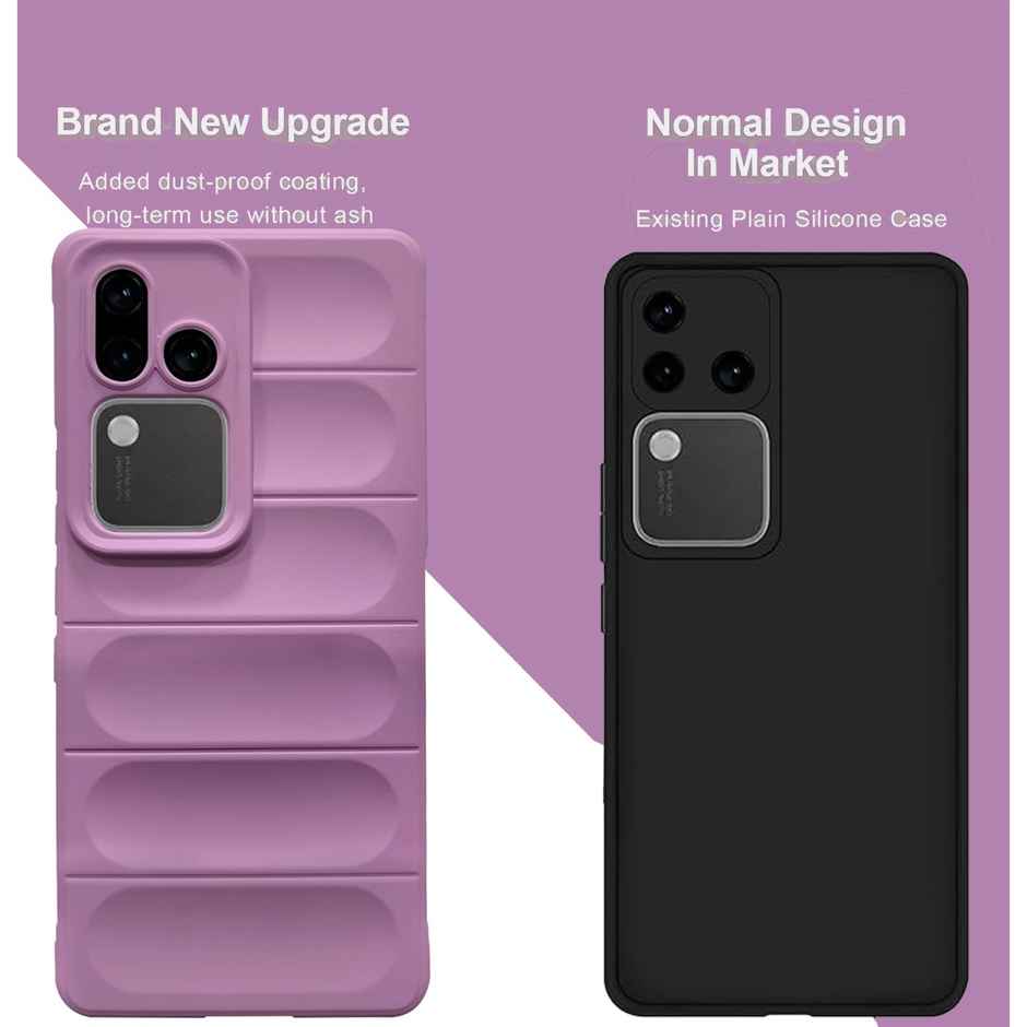 Artistque Case For Vivo V30 / V30 Pro 5g Back Cover - Liquid Stripe Cover Silicone