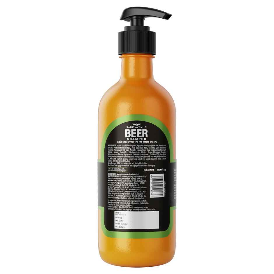Park Avenue Beer Shampoo - Hair Fall Control