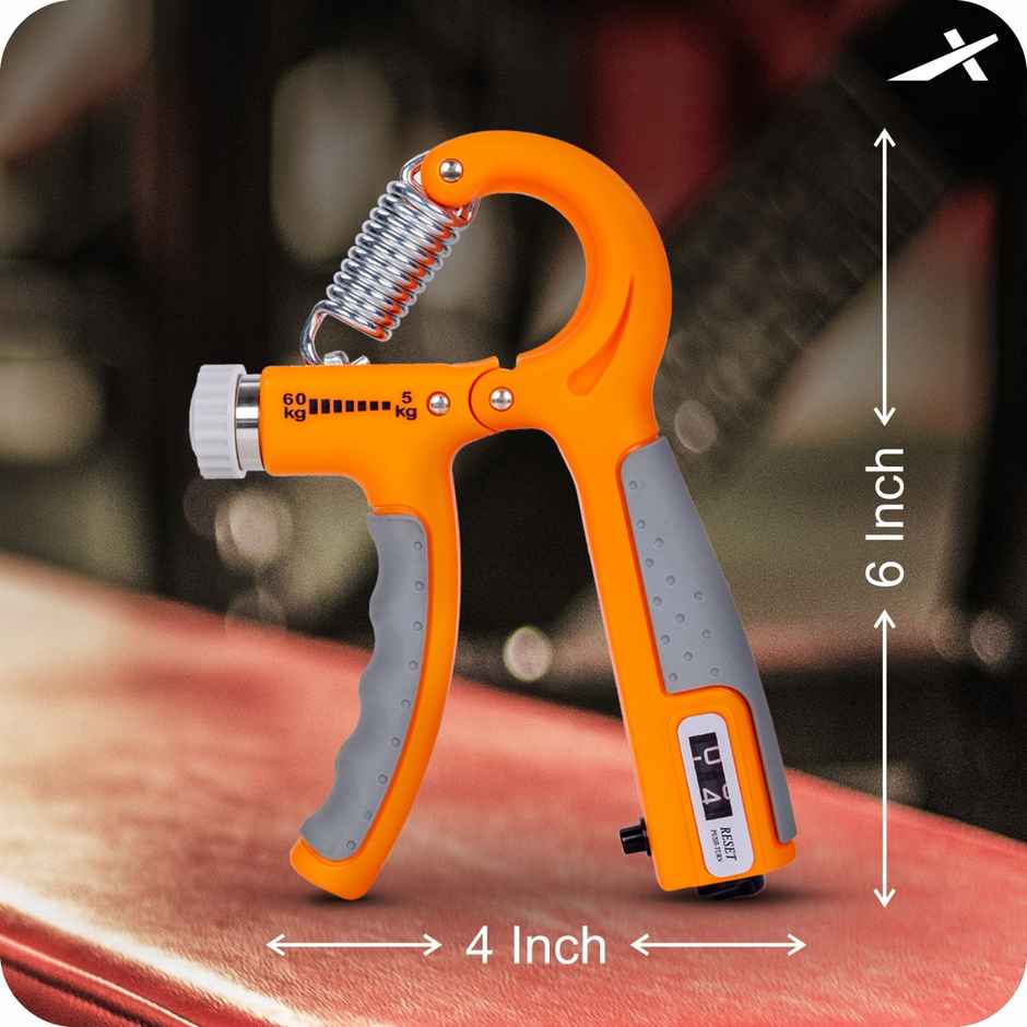 Vector X Hand Grip Strength Trainer With Counter, Hand Grip Strengthener With Counter