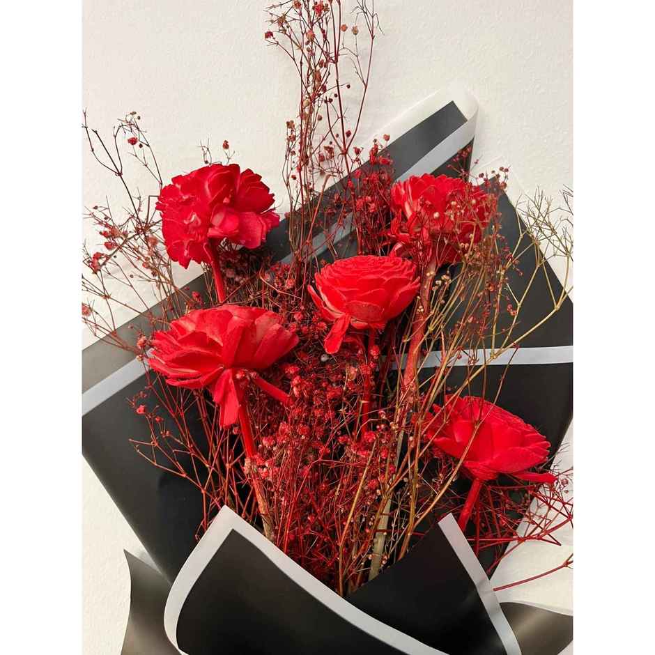 Roselle Dried Flower Bouquet | Ideal for Gifting | Farmerr