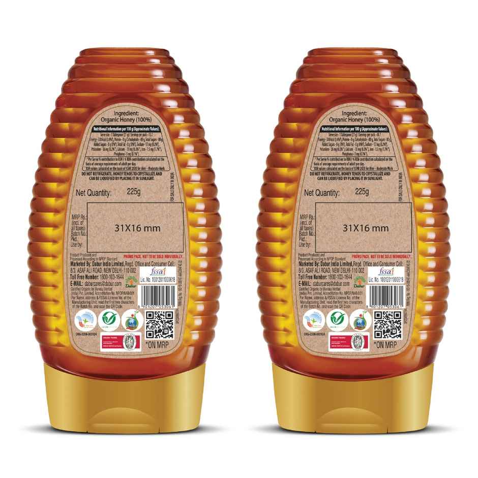 Dabur Honey Organic Squeezy | World's No.1 Honey Brand