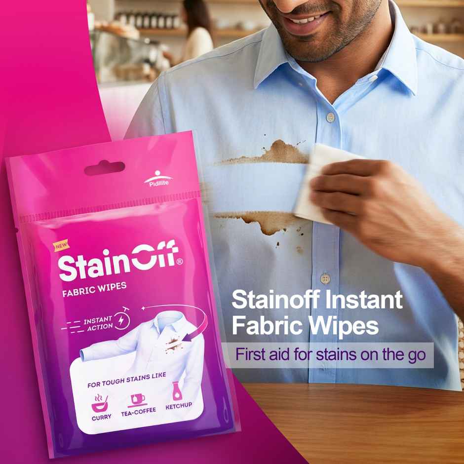 Pidilite Stainoff Stain Remover Wipes