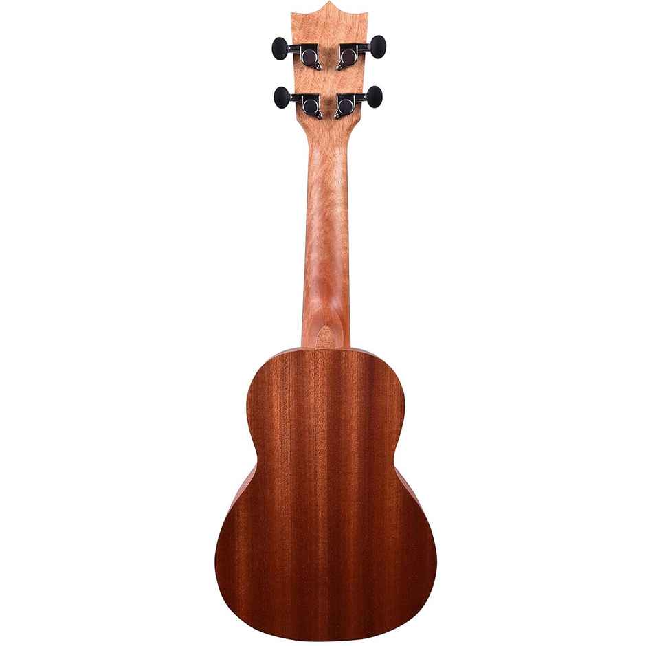Kadence Wanderer Mahogany Ukulele, 21 Inch Soprano, Free Learning Course, Bag, Tuner & More