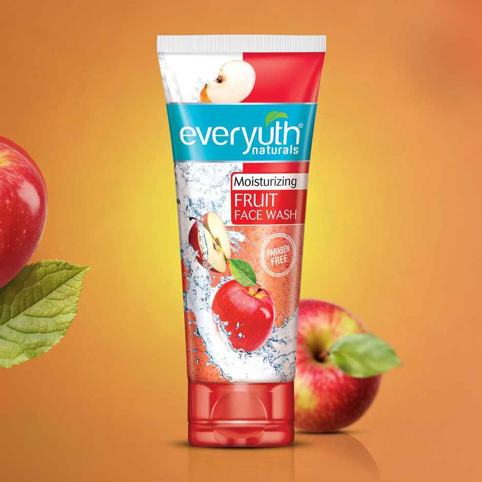 Everyuth Naturals Moisturizing Fruit Face Wash With Apple Extracts