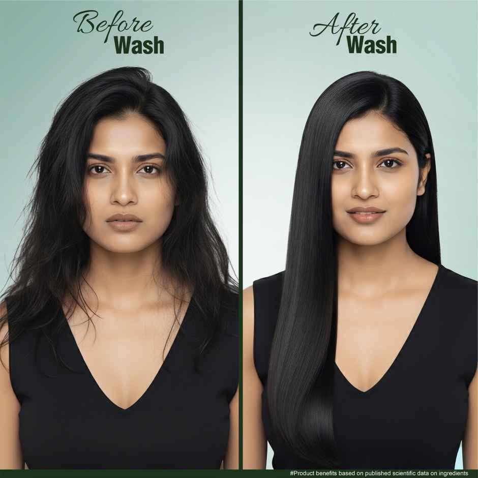 Multani Naturals Amla & Reetha Hair Shampoo | Thicker & Stronger Hair | SLS & Paraben Free