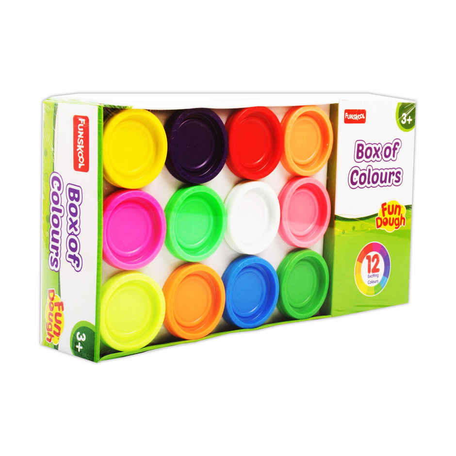 Funskool-Fundough Box Of Colours, Multi Colour