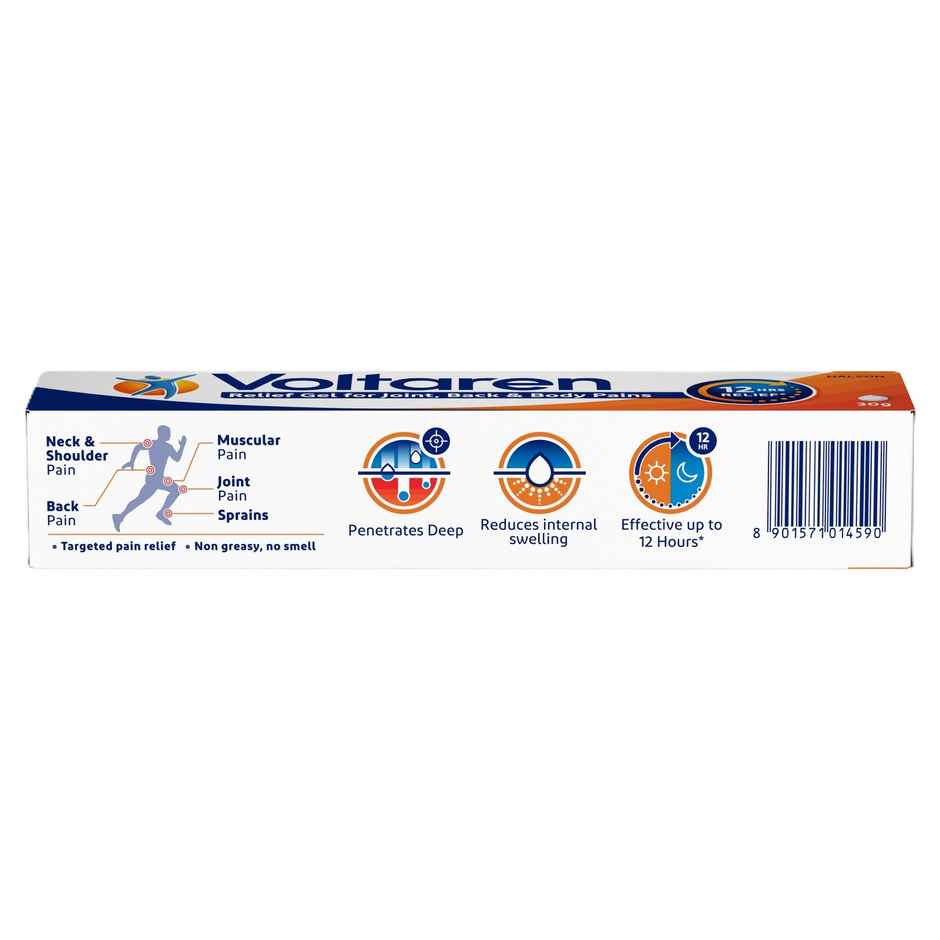 Voltaren Pain Relief Gel for Chronic Joint Pain, Muscle Pain, Strains & Sprains