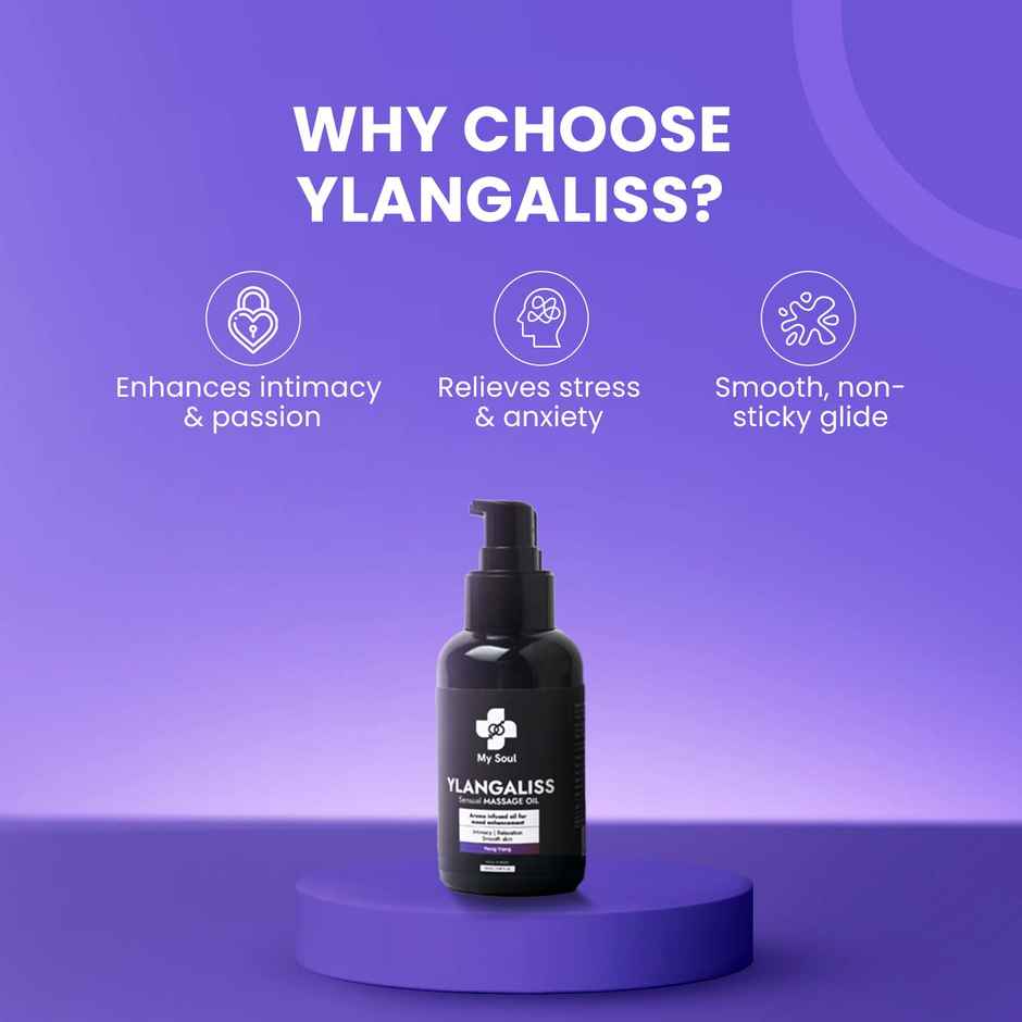 My Soul Couples Scented Ylangliss Massage Oil