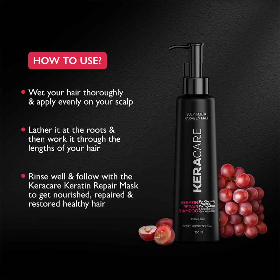Godrej Professional Keracare Keratin Repair Shampoo