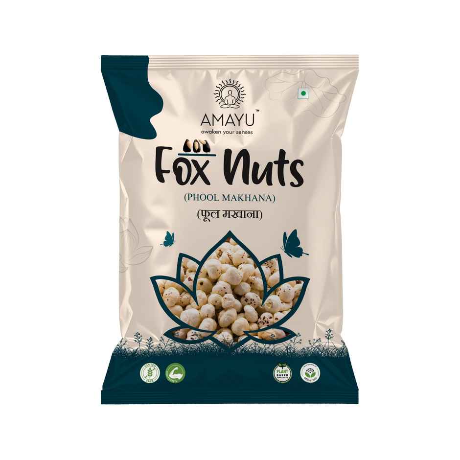 AMAYU Raw Foxnuts Phool Makhana
