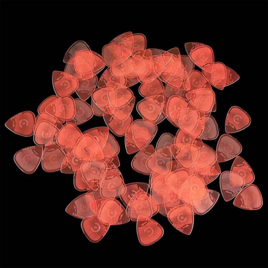 Kadence 100 Guitar Picks with Hostile Grip - 0.48mm | With Clear Storage Box