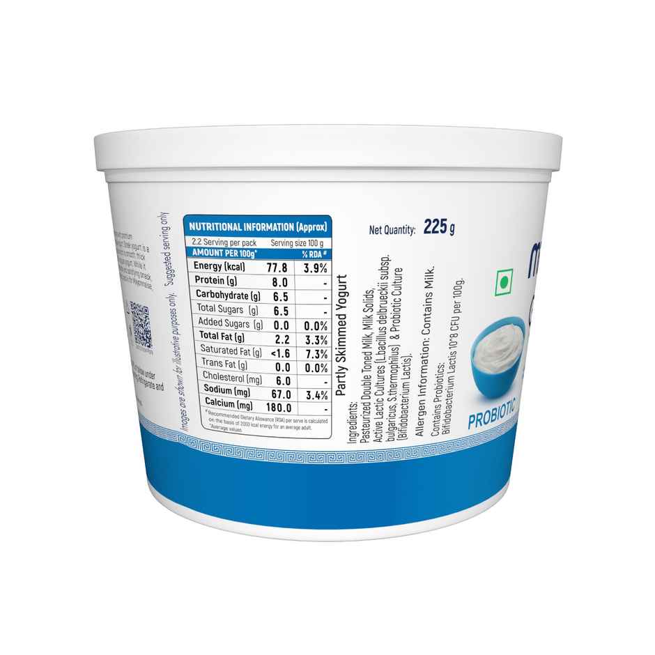Milky Mist Greek Yogurt  Combo