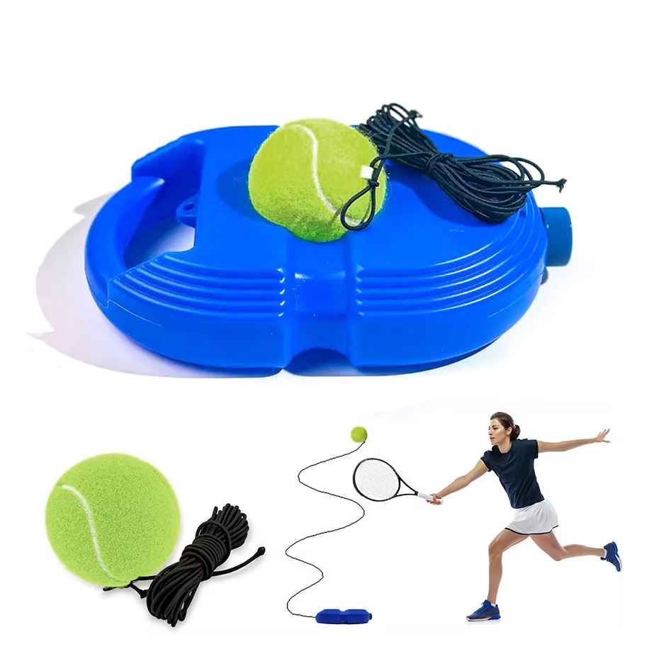 Kidology Tennis Trainer Rebound Ball with String Self Practice Equipment Tennis Practice Training