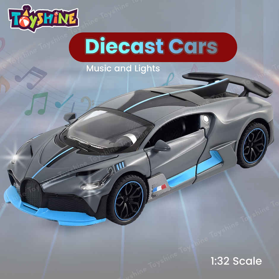 Toyshine 1:32 Scale Die Super Fast Racing Model Car with Music Lights Along with Pull Back Function