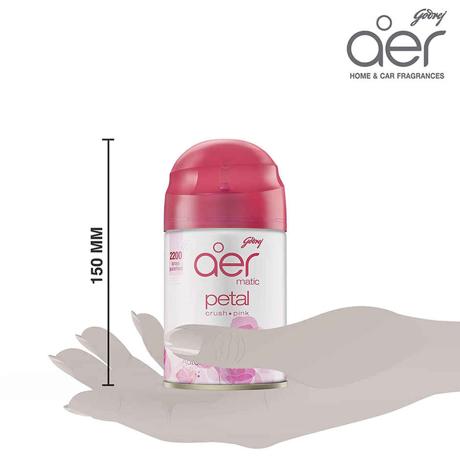 Godrej Aer Matic Petal Crush Pink Automatic Room Fresheners Refill