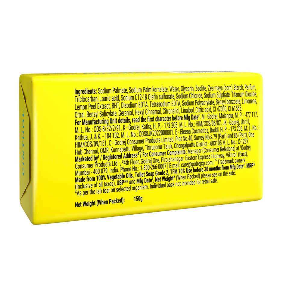 Cinthol Lime Bath Soap - Value Pack, For Men & Women