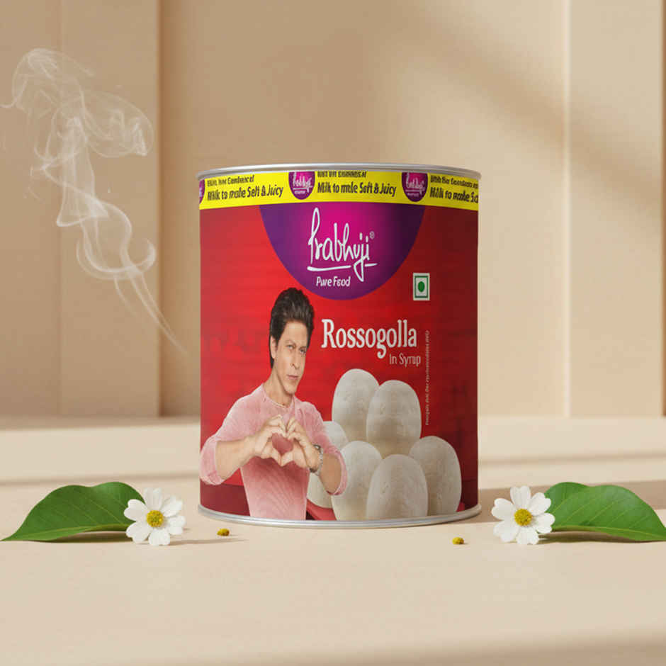 Haldiram Prabhuji Rosogolla (Tin) Combo