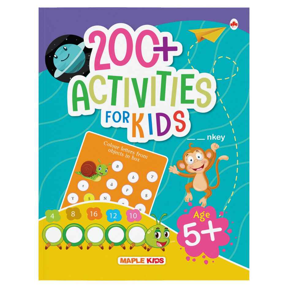 Brain Boosting Activity Book for Kids - 200+ Activities for Age 5+