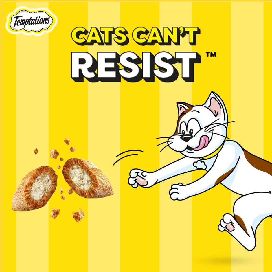 Temptations Adult Tasty Chicken Flavour Cat Treats Combo