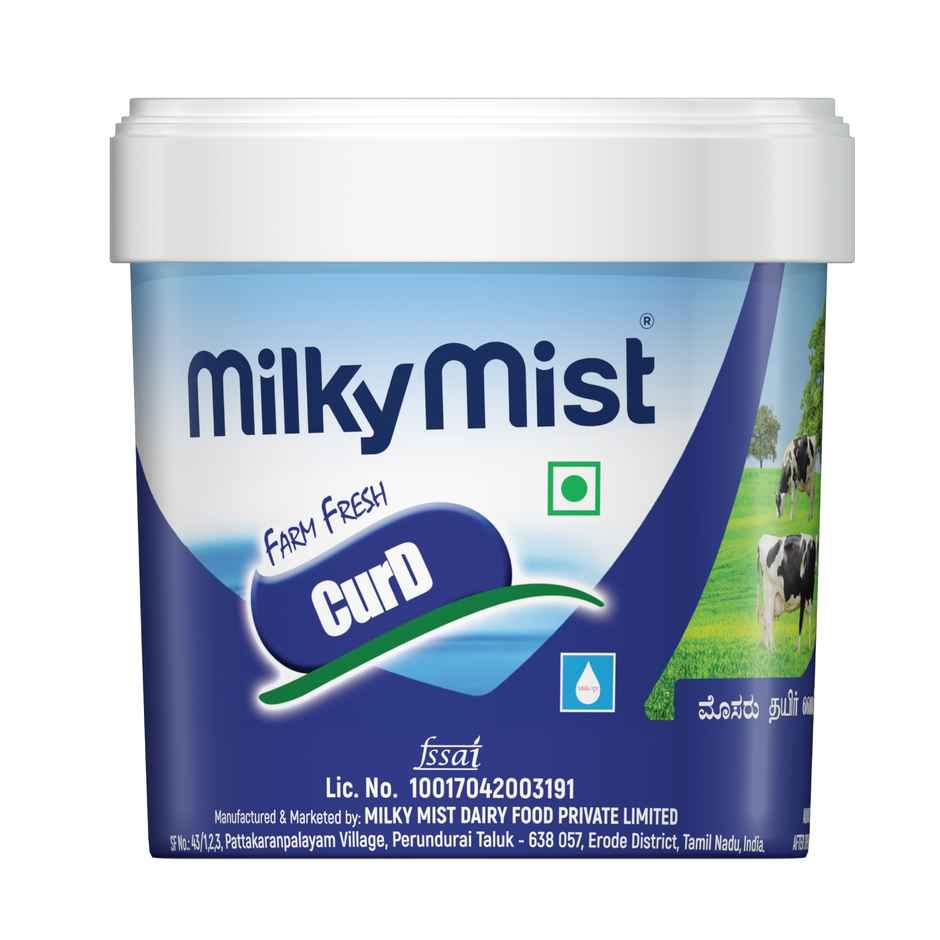 Milky Mist Set Curd Tub 1 L (1pc) & Chilli Green(1pc) Combo