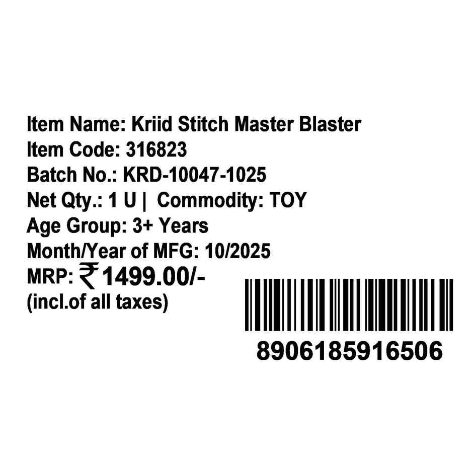 Kriiddaank Stitch Master Blaster
