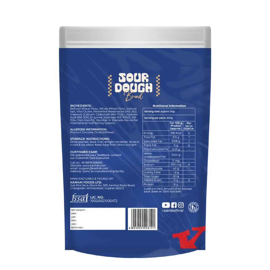 KABHI B Sourdough Bread Loaf