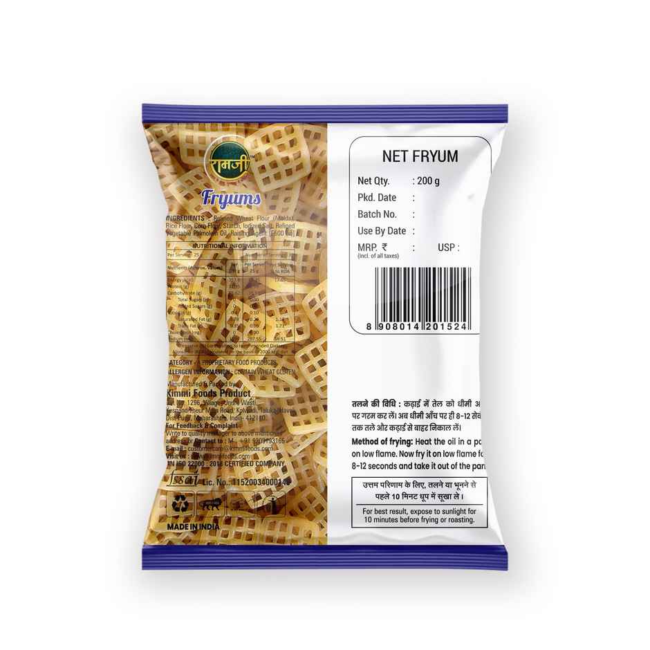 RAMJI Net Fryums