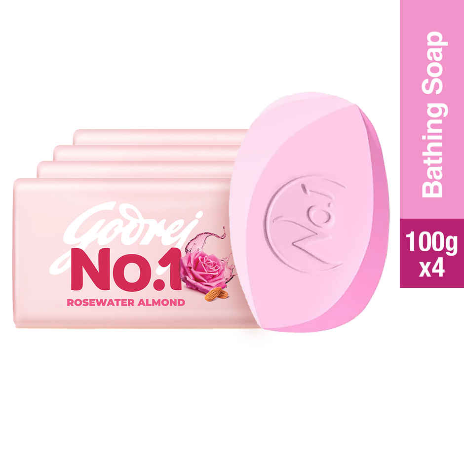 Godrej No. 1 Rosewater & Almond