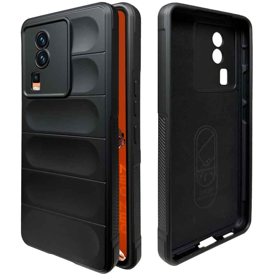Artistque Case For Iqoo Neo 7 5g / Iqoo Neo 7 Pro 5g Liquid Stripe Back Cover Silicone