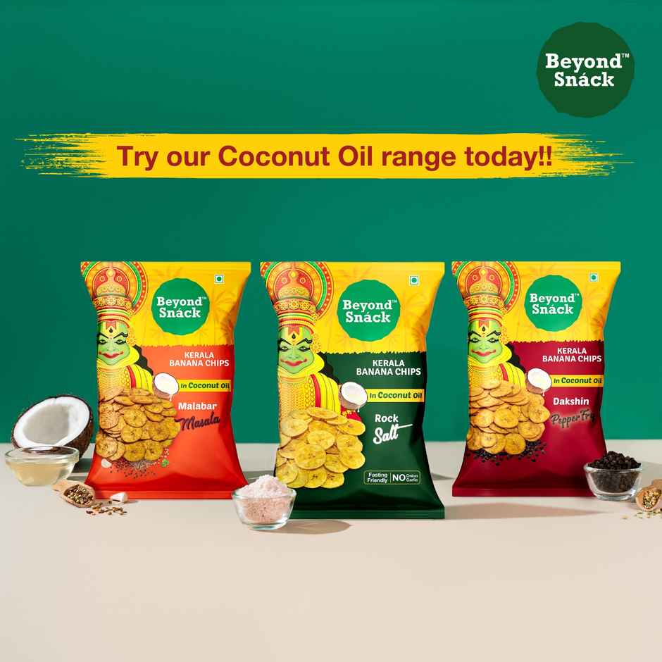 Beyond Snack Kerala Banana Chips | with Coconut Oil & Rock Salt