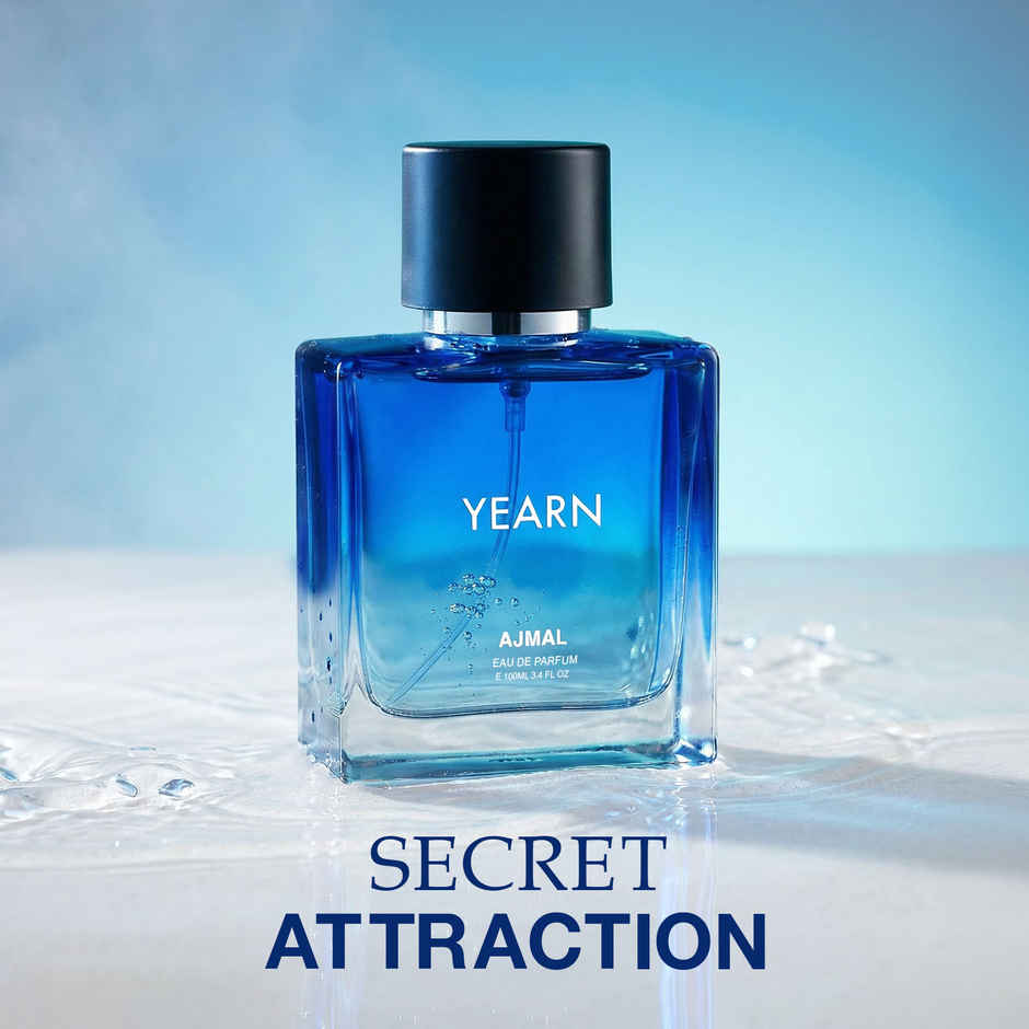 Ajmal Yearn Eau De Perfume Aquatic Perfume | Long Lasting Scent Spray | Party Wear Gift For Men