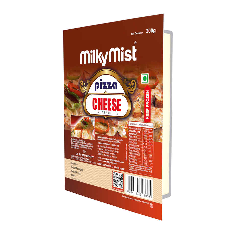 Milky Mist Mozzarella Pizza Cheese
