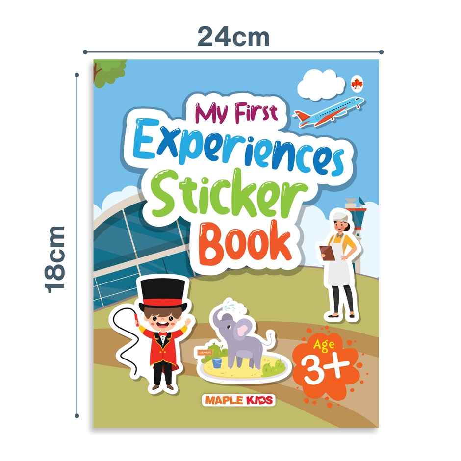 My First Sticker Book - Experiences - Activity Book with 80+ Stickers - Stickers for Children