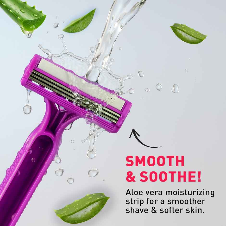 Sirona Disposable Body Razor for Women's Hair Removal | Precision Smooth and Hassle-Free Shaving