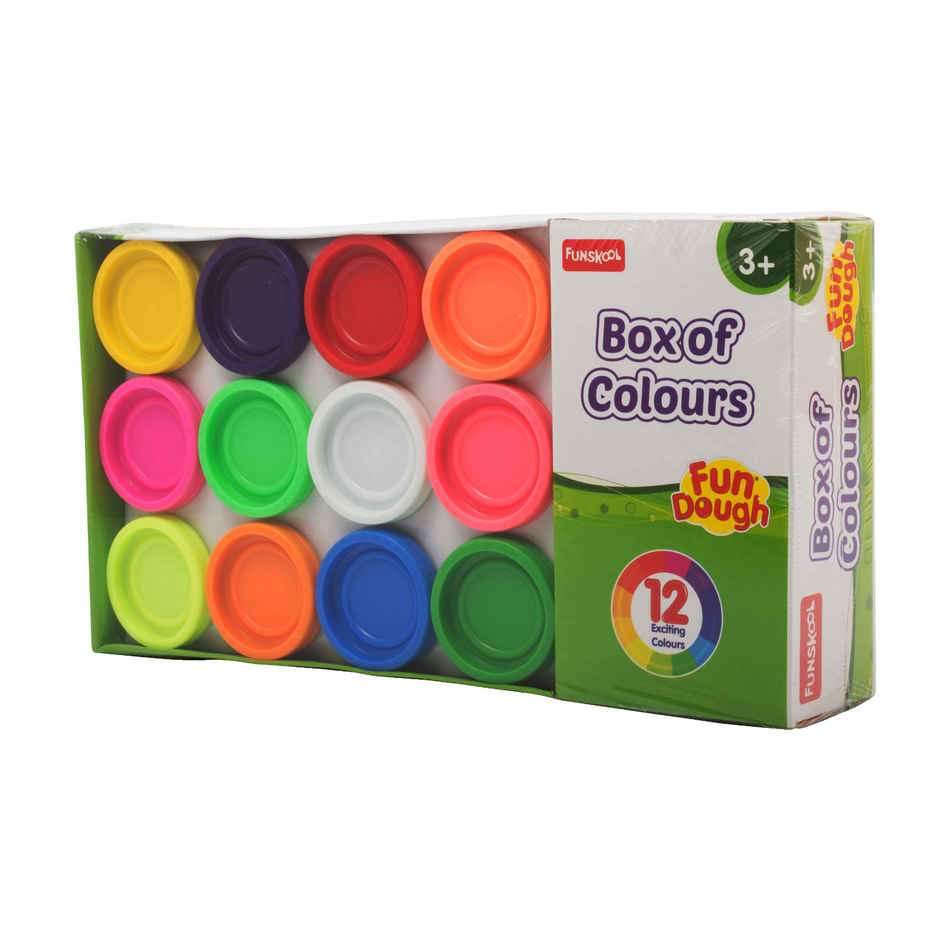 Funskool-Fundough Box Of Colours, Multi Colour